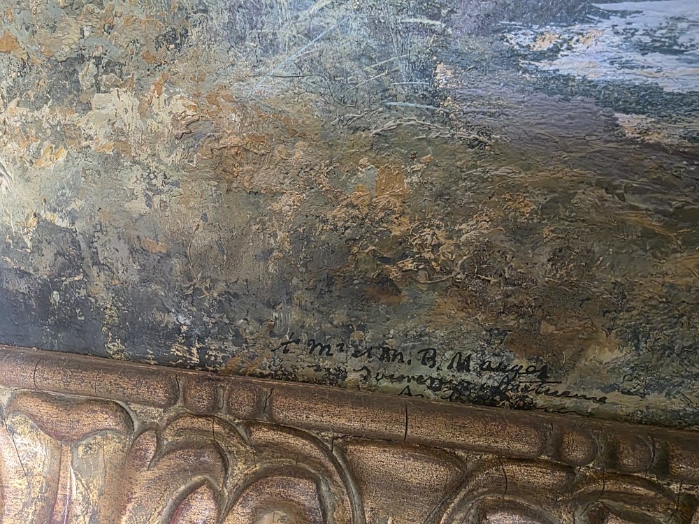 André Paul Leroux. (1870-1950). The Durdent Valley. Oil On Canvas.-photo-2