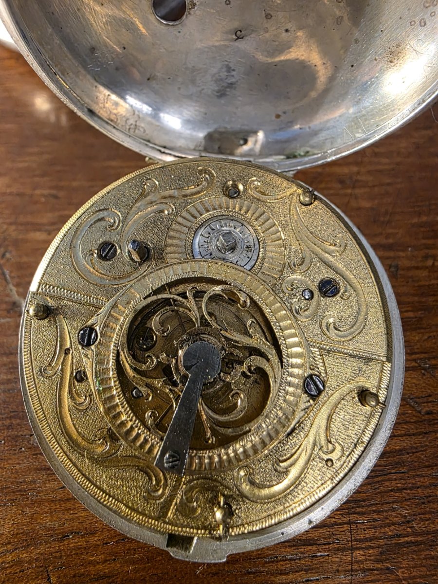 Montre à gousset 18 ème. Potter à Londres.-photo-2