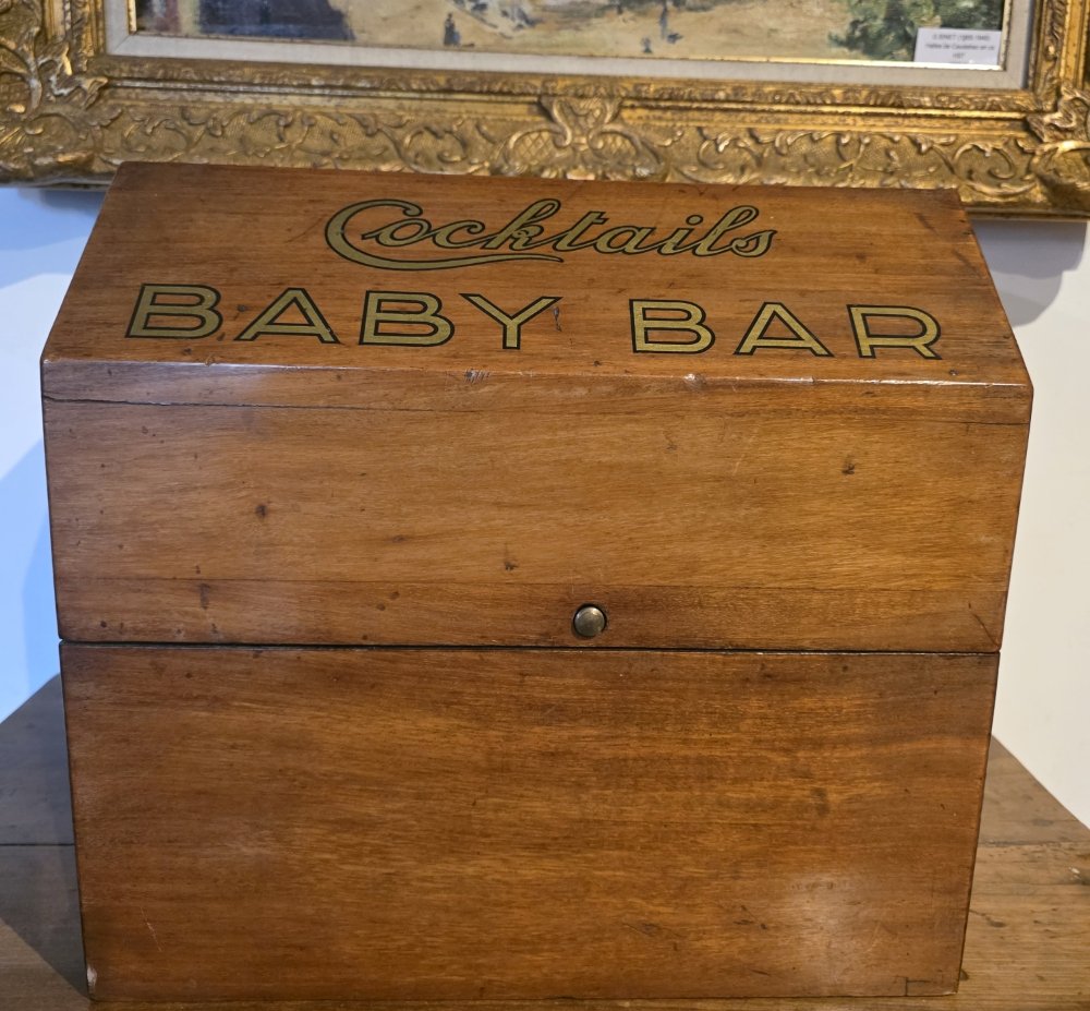 Mahogany Baby Bar Set.-photo-4