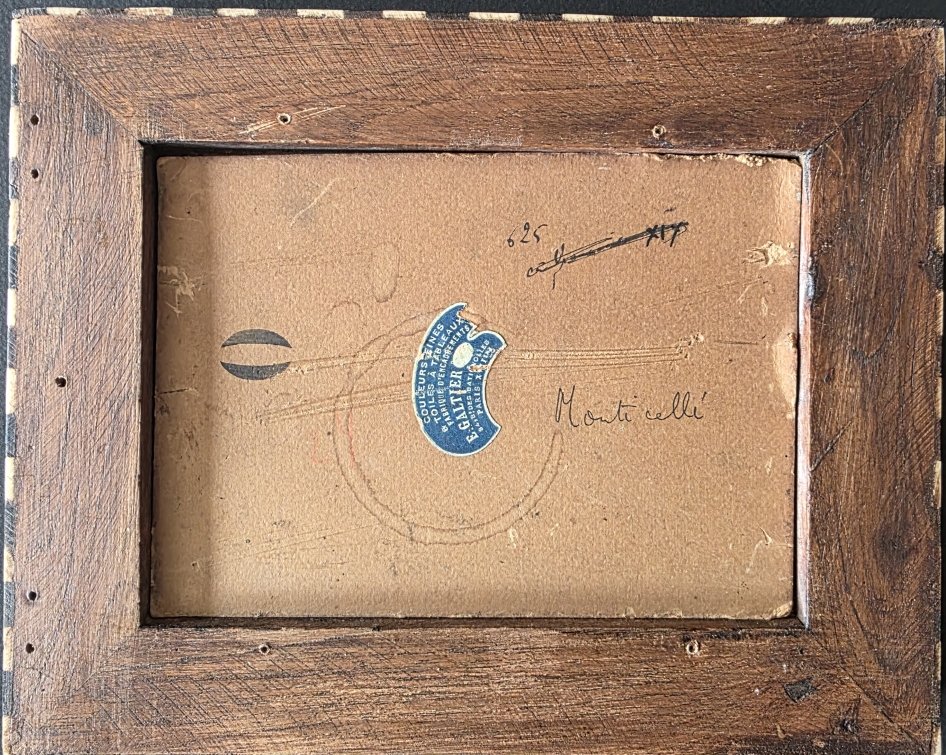 Paysage orientaliste. D'après Monticelli.-photo-2