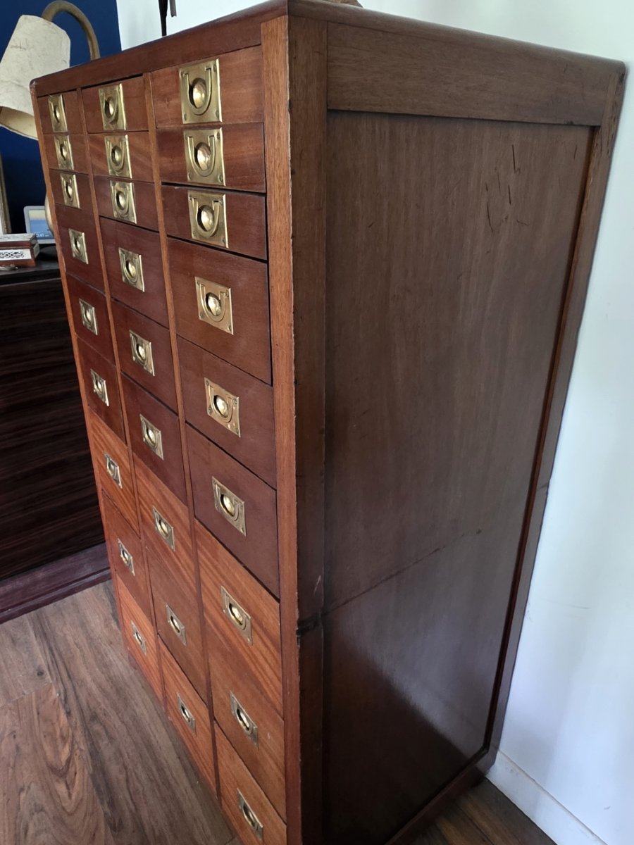 Mahogany Marine Cabinet.-photo-3