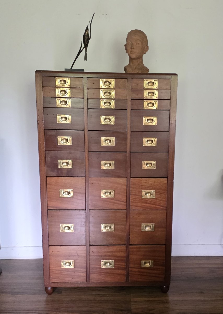 Mahogany Marine Cabinet.-photo-4