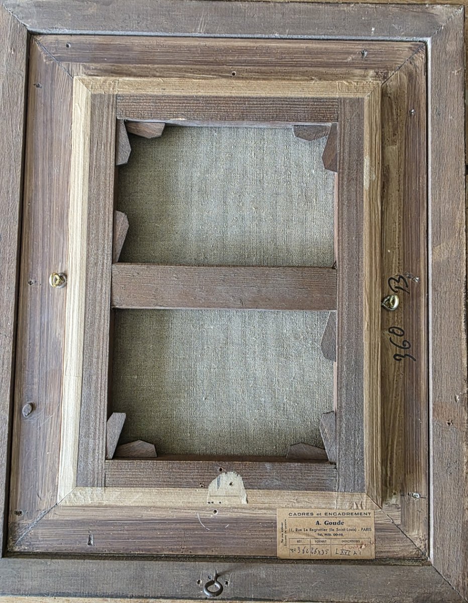 Louis Alexandre Dubourg. 1821.1891. The Cook. Oil On Canvas.-photo-4