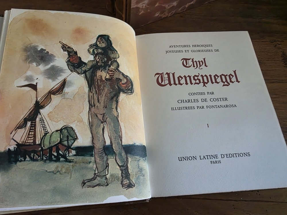 Thyl Ulenspiegel ou la légende des gueux. Charles de Coster. 3 tomes.-photo-3