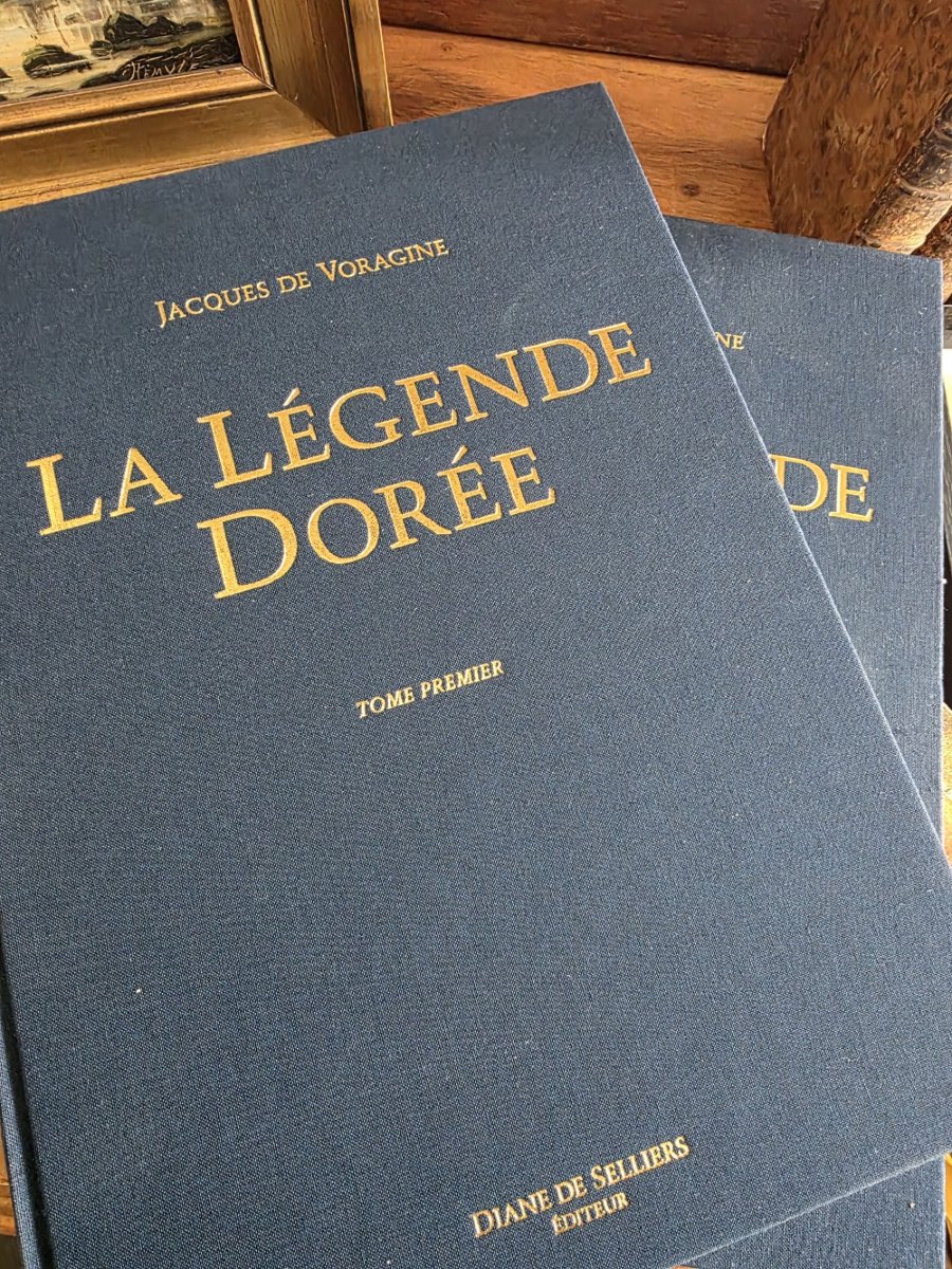 The Golden Legend. J De Voragine. Large Diane De Selliers Collection.-photo-3