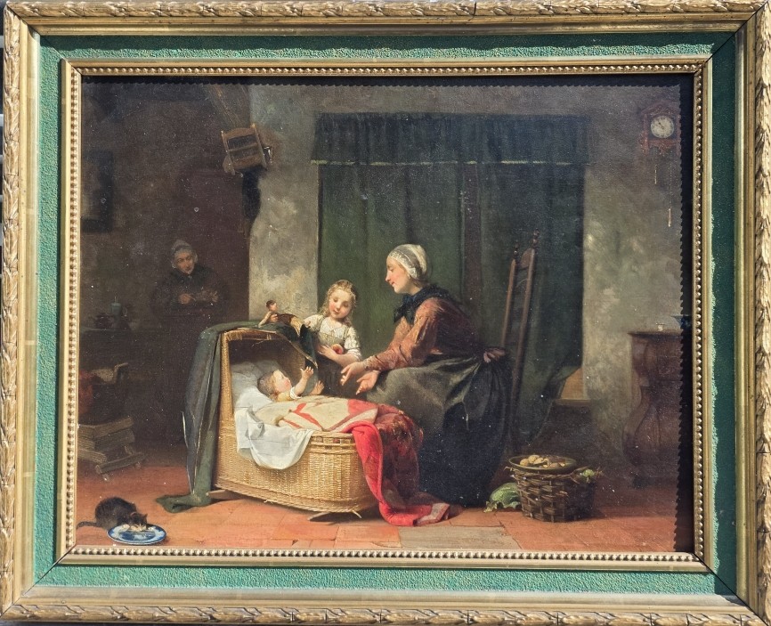 Anthony De Vries.(1841.1872). Ecole hollandaise.
