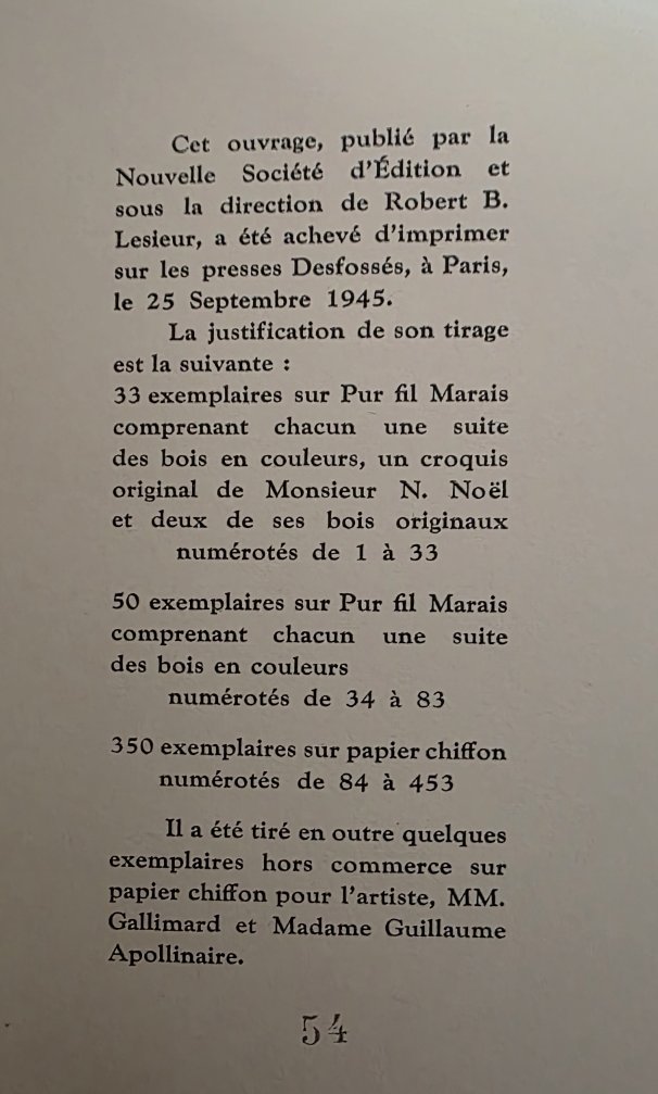 G. Apollinaire. Le flâneur des 2 rives. 1945.-photo-3