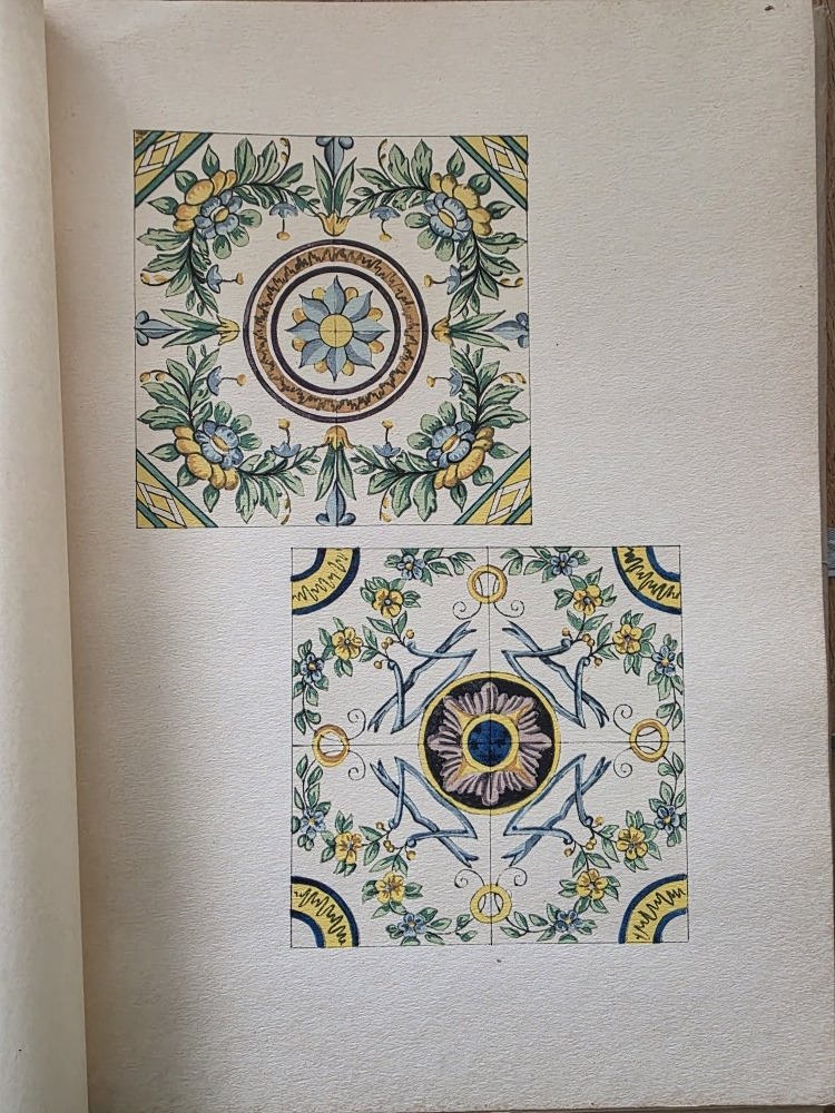 Les carreaux de faience peints dans l'Afique du nord. 1930.-photo-4