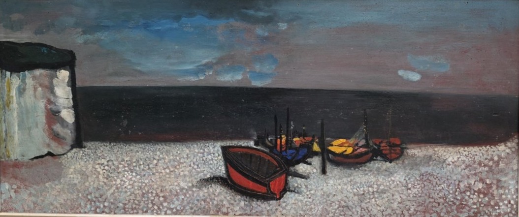 Boats And Cliffs. Jan Brychta.-photo-2