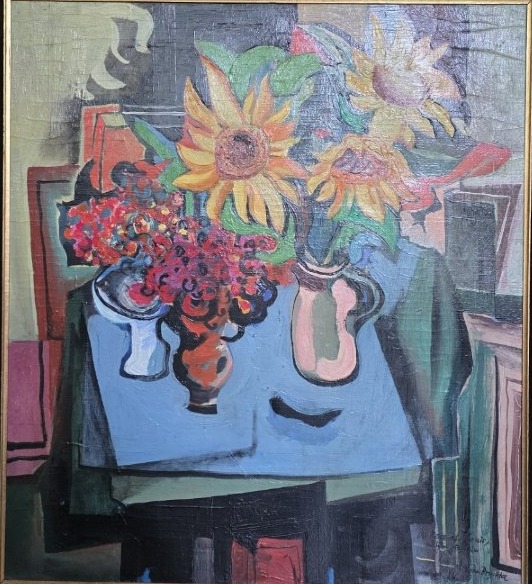Still Life With Sunflowers. Jan Brychta.-photo-2