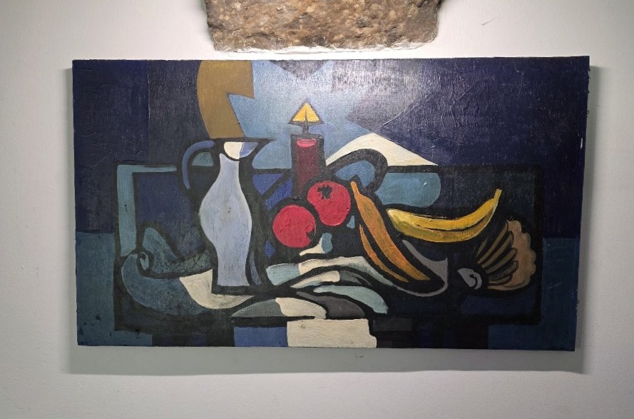 Still Life. Jan Brichta. (1928.2013). Oil On Panel.-photo-2