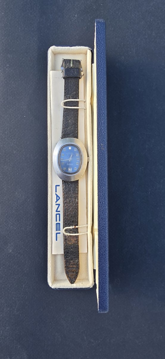 Lancel Automatic Watch. 1970-photo-3
