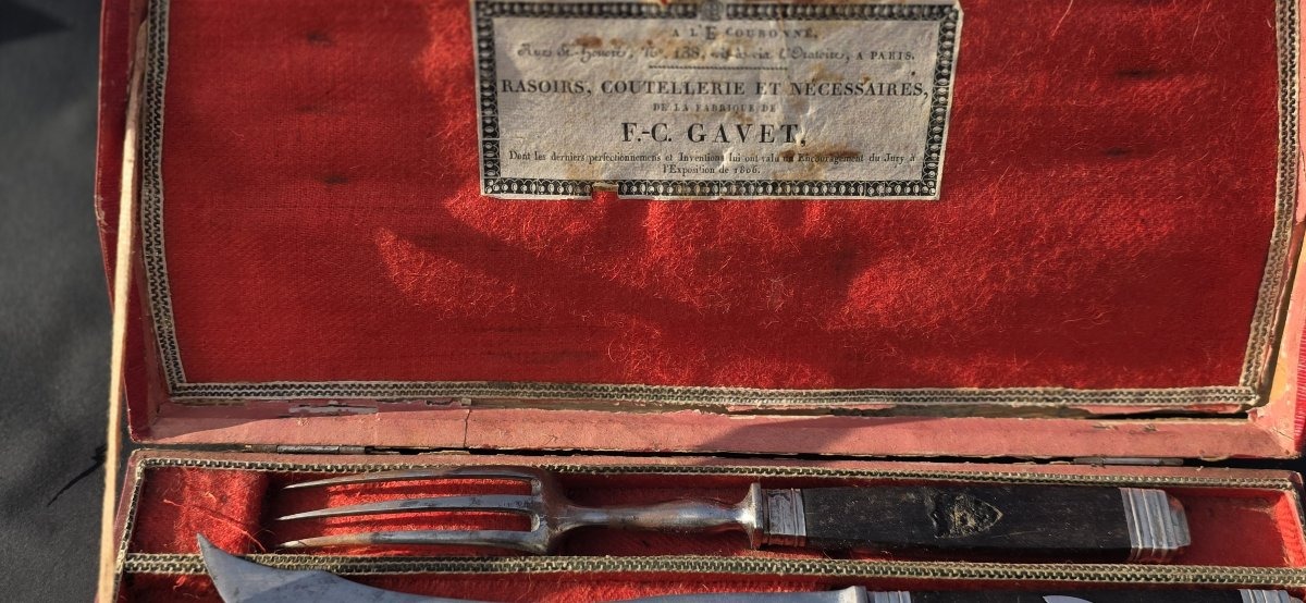 Knives From The F.c. Gavet Factory. The King's Cutler.-photo-3