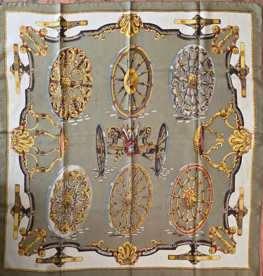 Vintage Hermès Square Scarf.