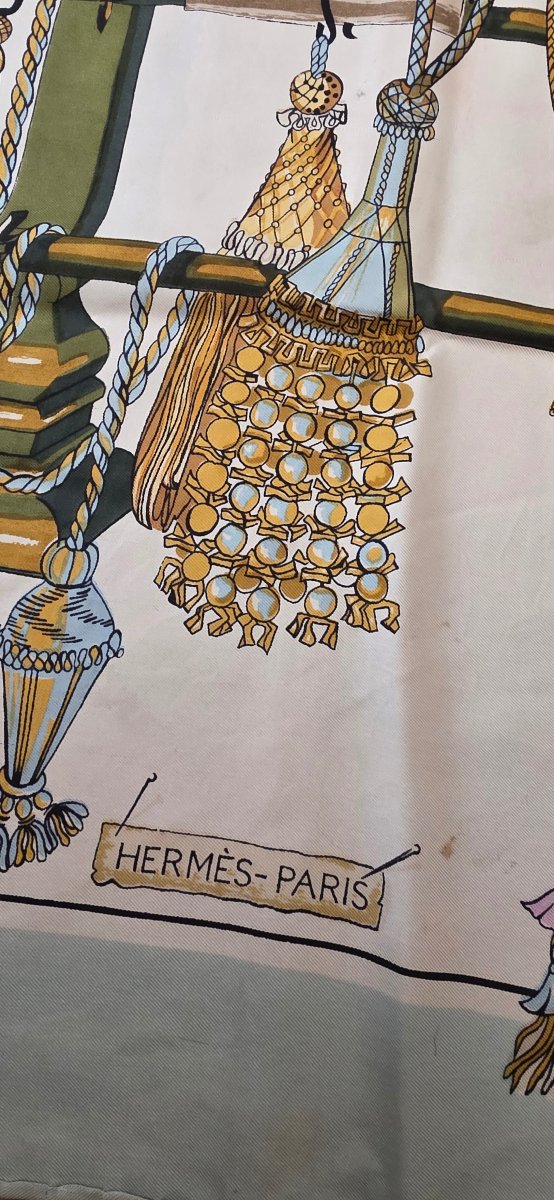 Carré Hermes vintage.-photo-2