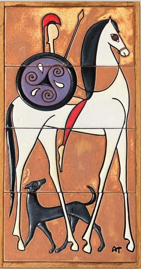 Vintage Ceramic Tile.