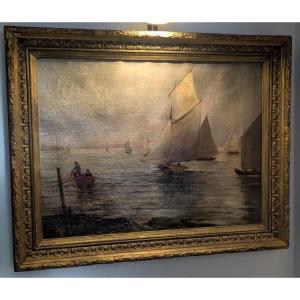 Barques. G.Francis. 19 ème
