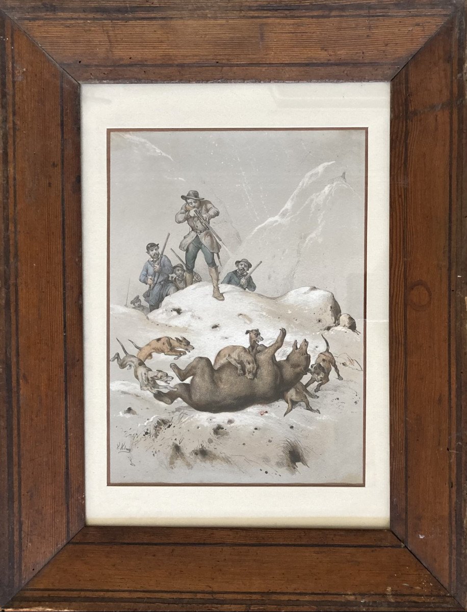 Victor Adam, Chasse à l'Ours-photo-2
