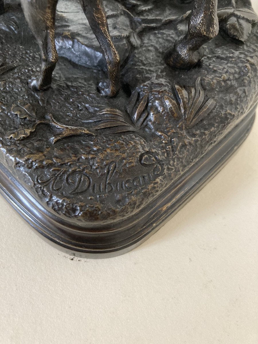 Alfred Dubucand, Scène De Vénerie-photo-2