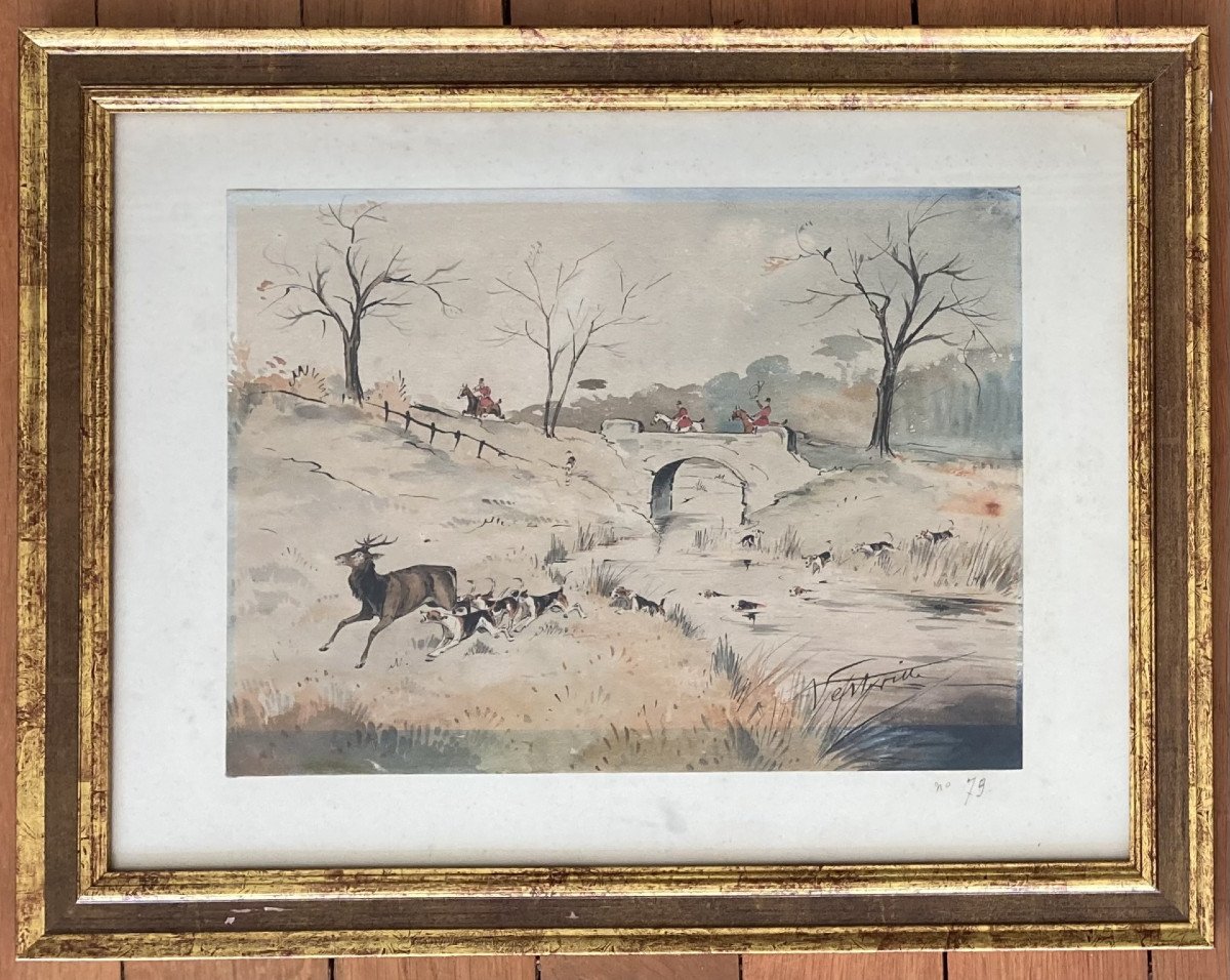 Pierre De La Verteville, Chasse à Courre-photo-2