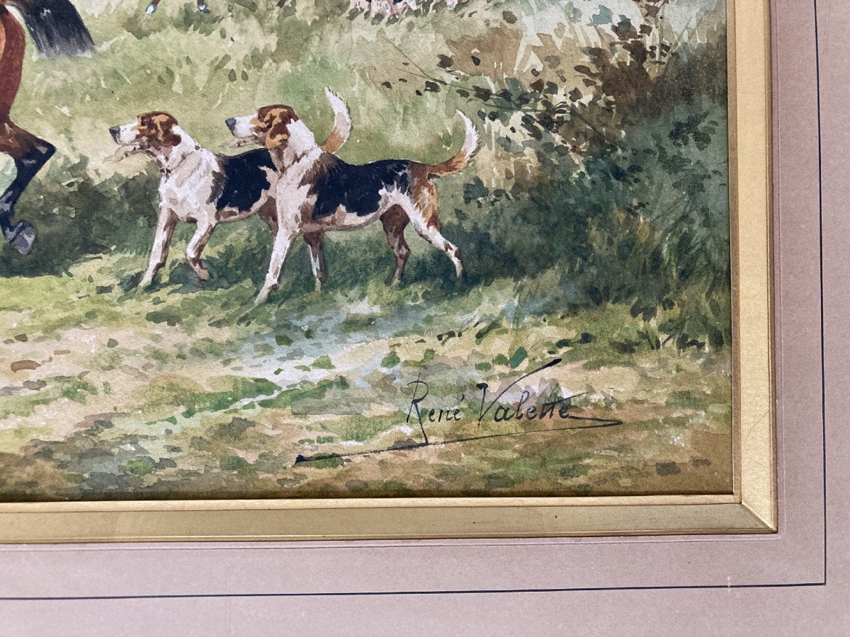 René Valette, Chasse à Courre-photo-2