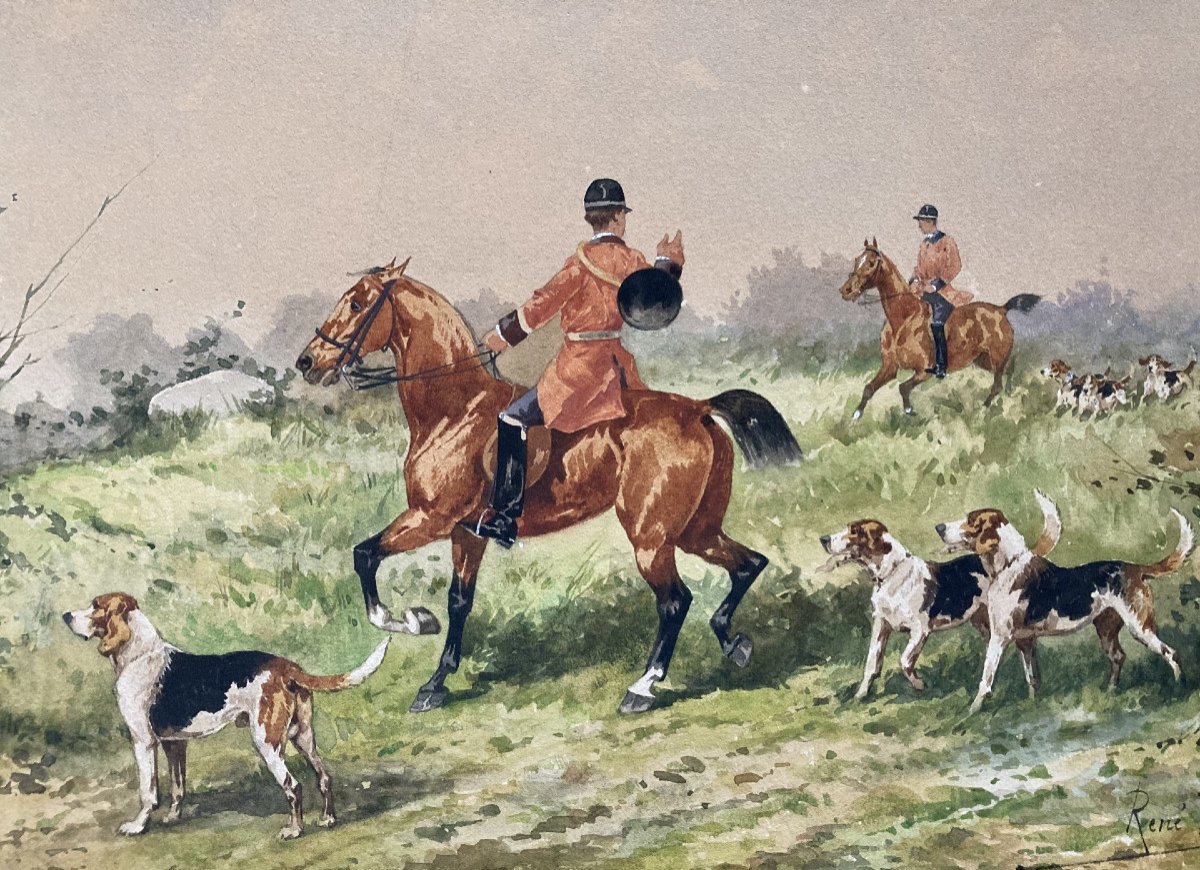 René Valette, Chasse à Courre-photo-3