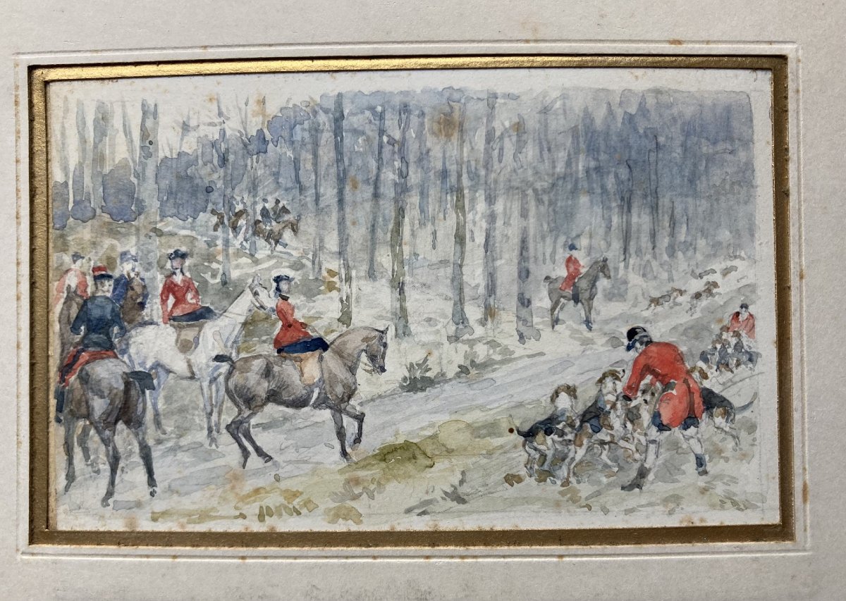 Paul Tavernier, Chasse à courre-photo-2