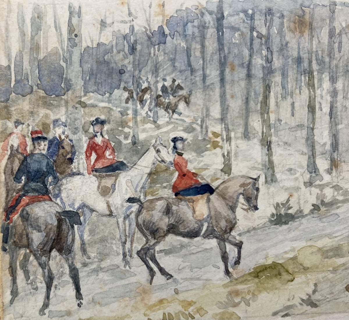 Paul Tavernier, Chasse à courre-photo-4