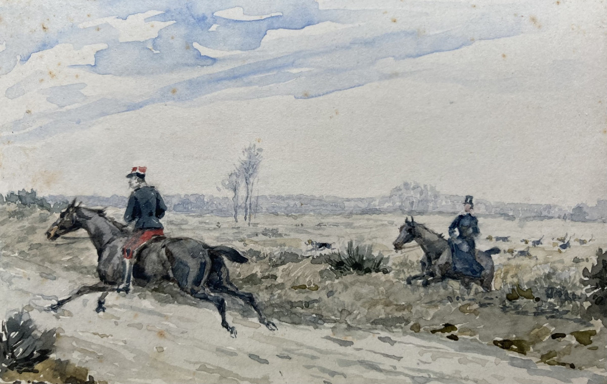 Paul Tavernier, Hunting With Foxes