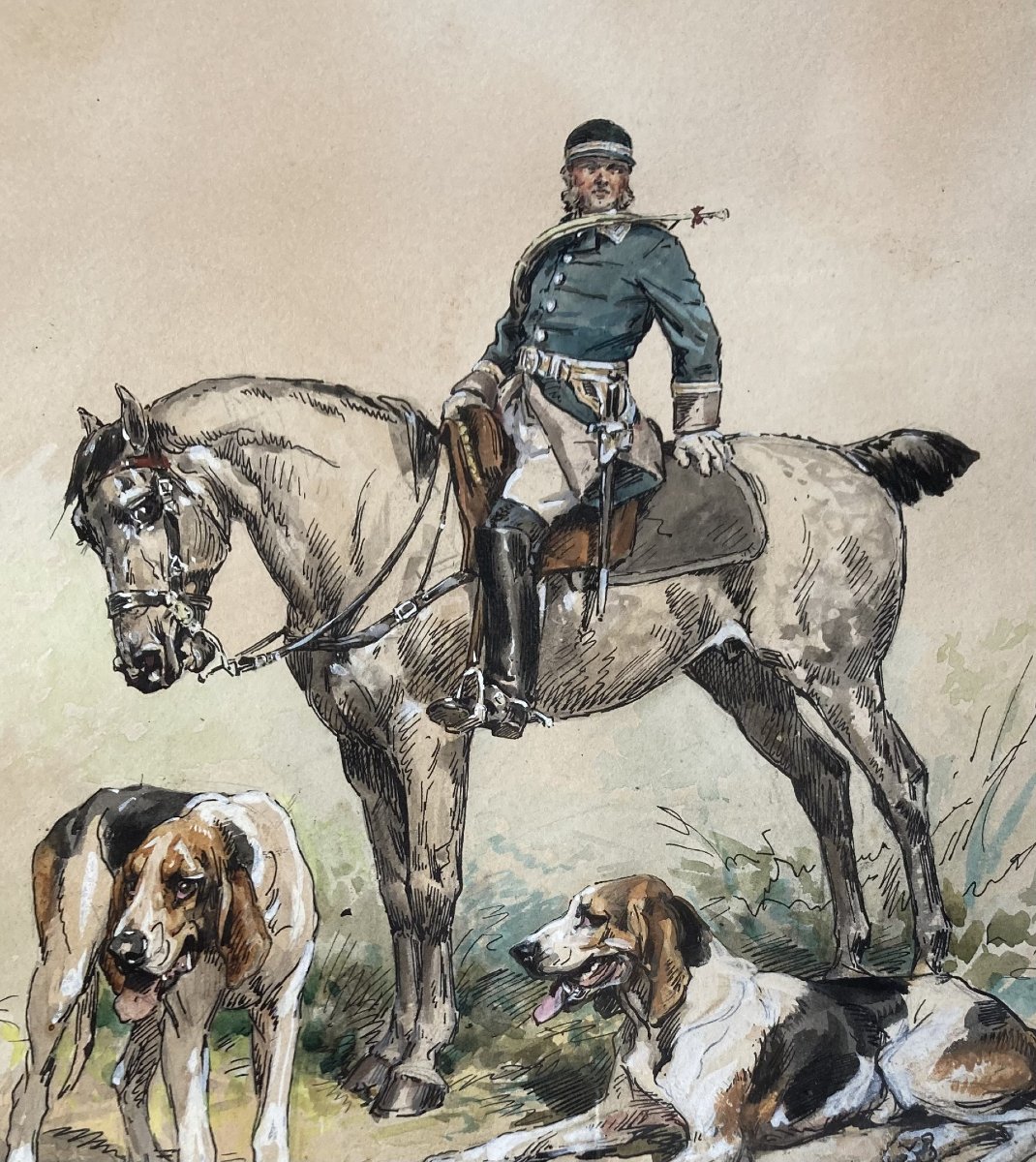 Olivier de Penne, Piqueux et ses chiens-photo-4