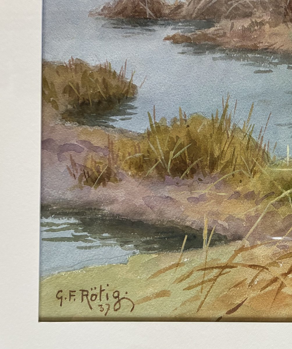 Georges Frédéric Rotig, Fox And Ducks-photo-4