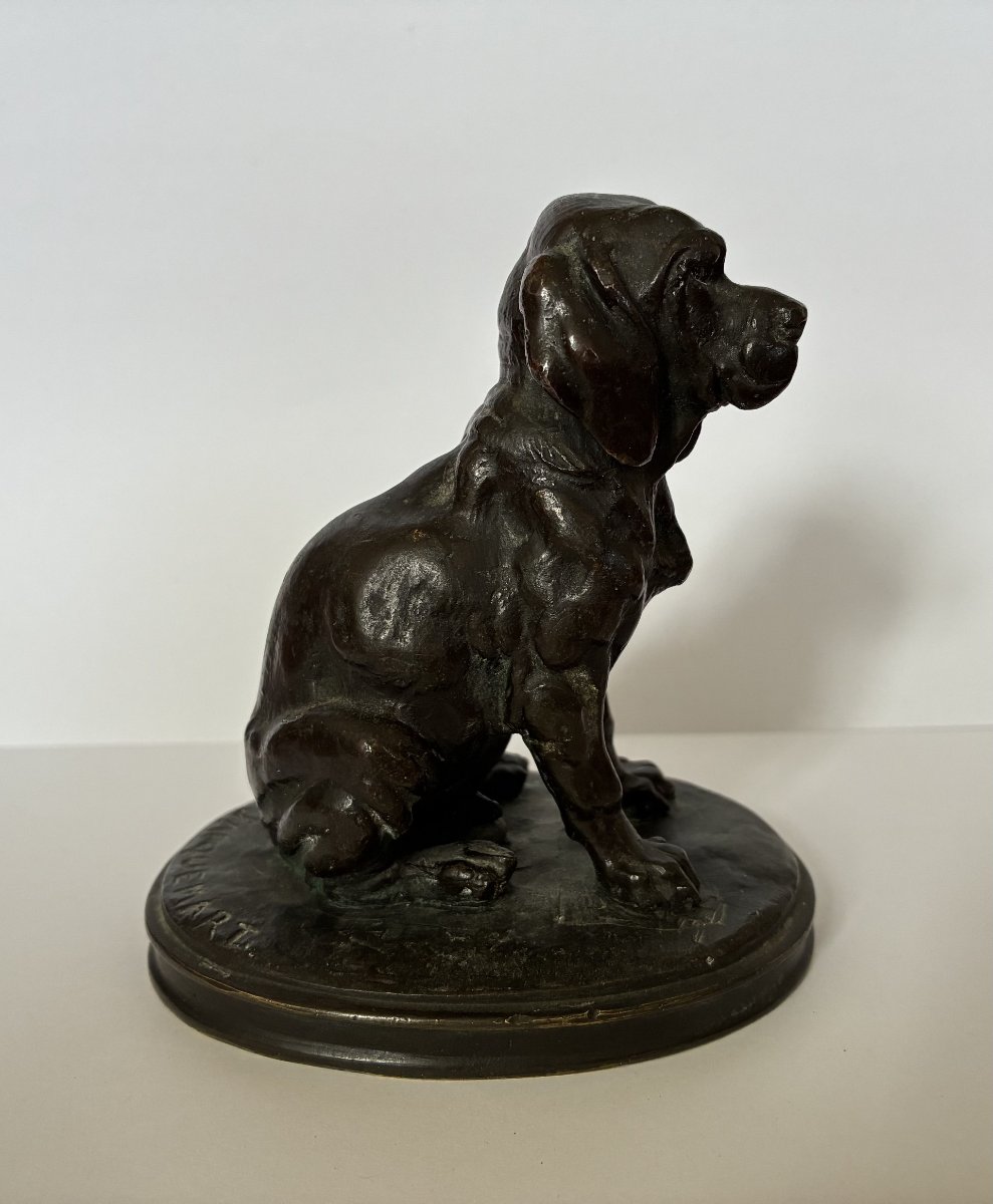 Alfred Jacquemart, *chien Assis*-photo-4