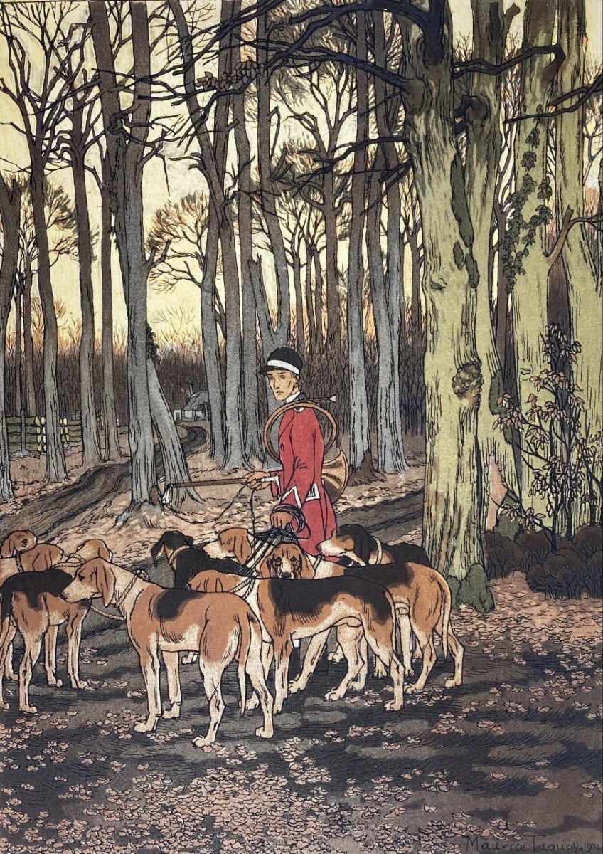 Maurice Taquoy, Hunting Scene