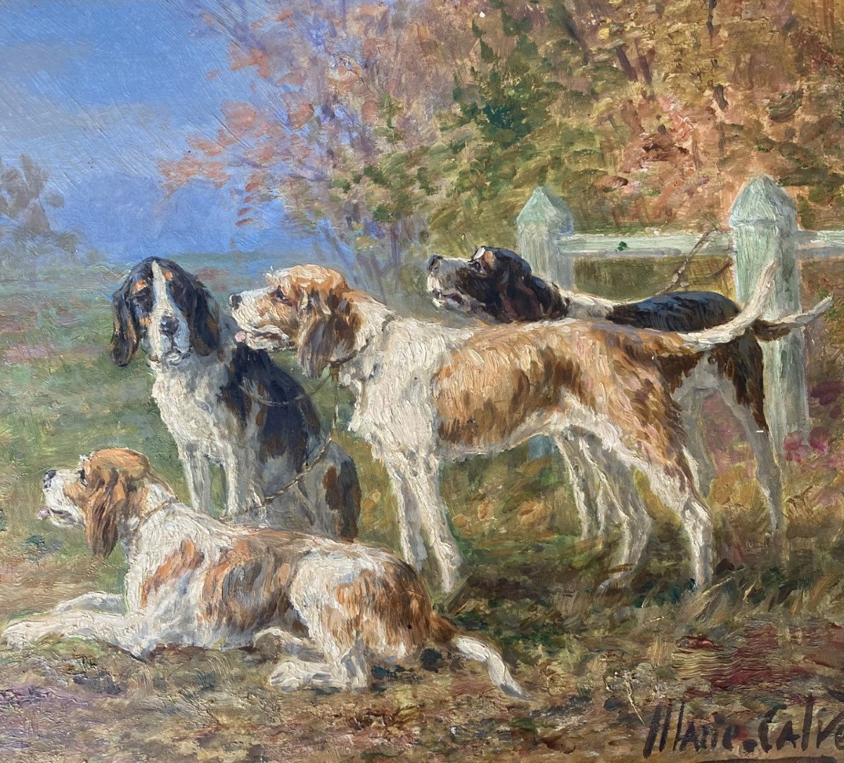 Marie Calvès, Chiens De Chasse-photo-4