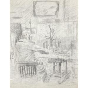 Paul Tavernier, autoportrait