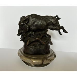 Gaston d'Illiers, sanglier