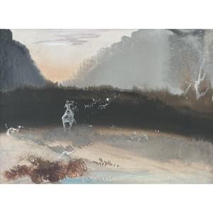 Jules Finot, Chasse à courre