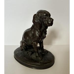 Alfred Jacquemart, Chien assis