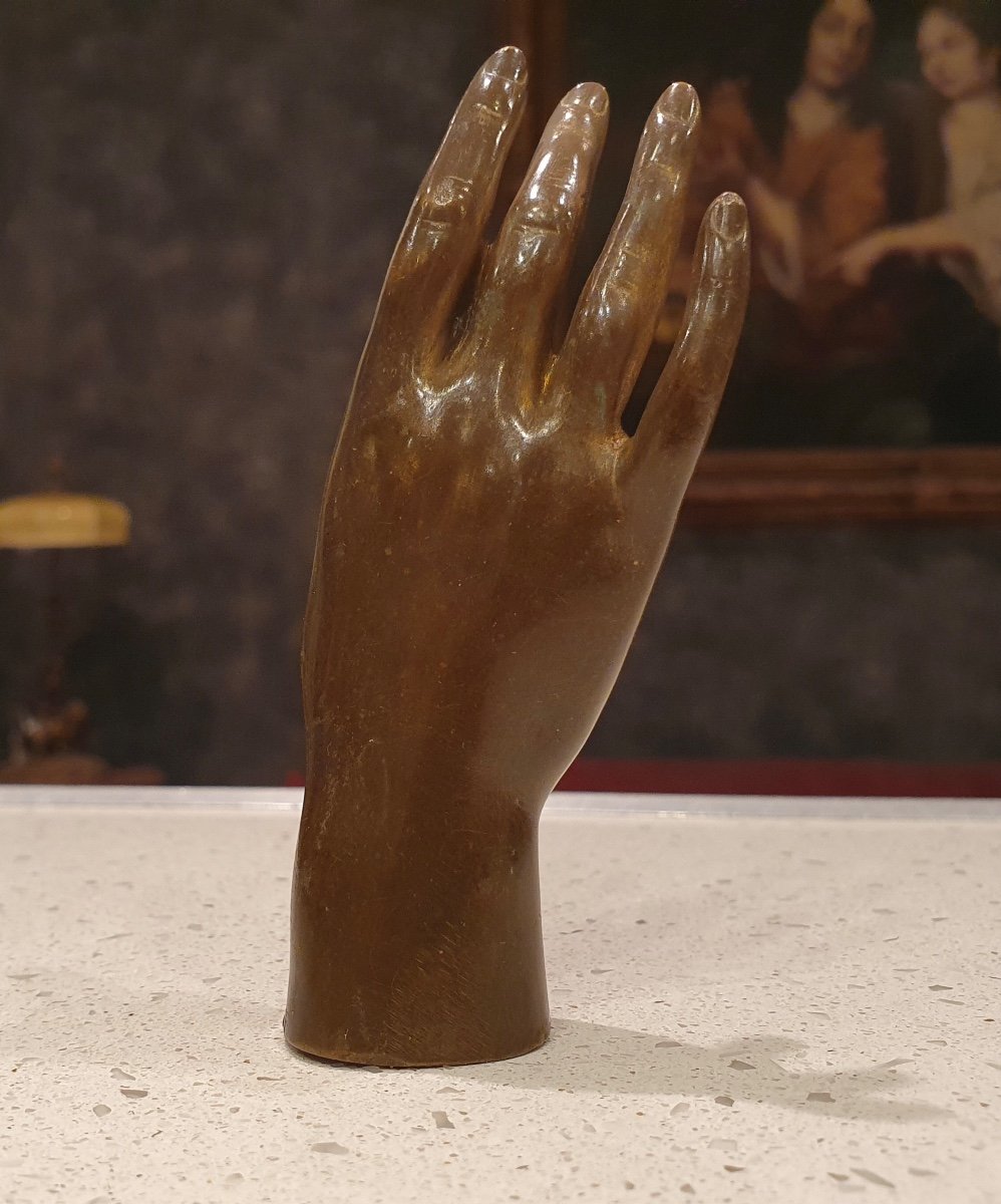 Barbedienne Bronze Hand-photo-2