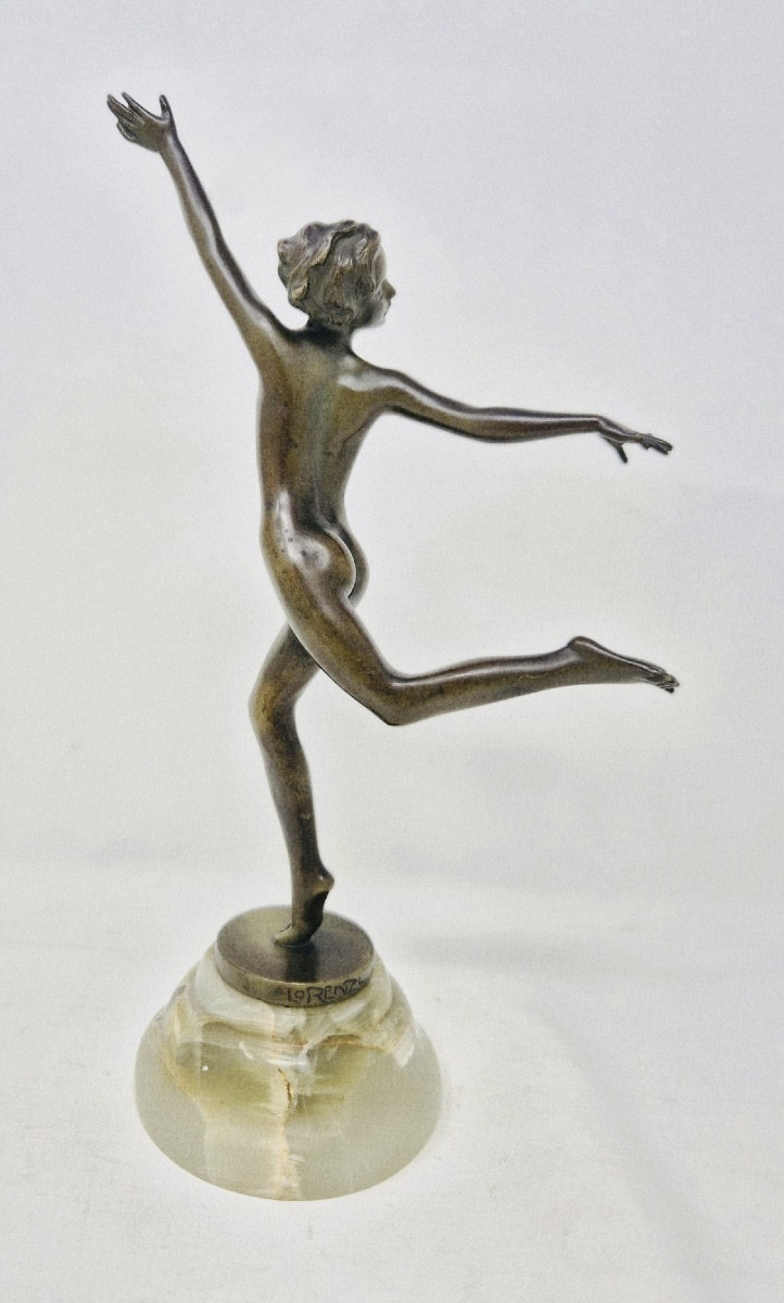 Art Deco Bronze By Lorenzl-photo-2