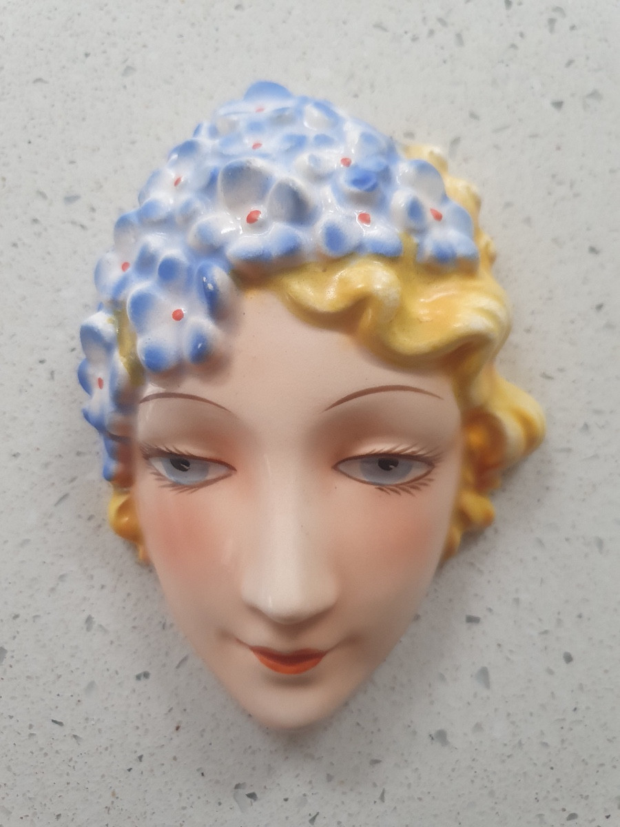 Masque facial Art déco