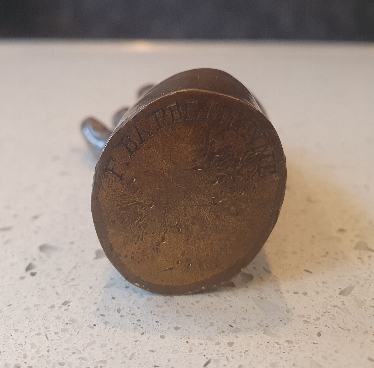 Barbedienne Bronze Hand-photo-3