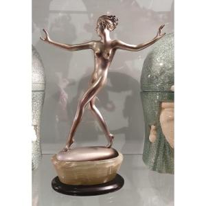 Art Deco Bronze Lorenzl