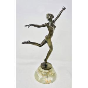 Art Deco Bronze By Lorenzl