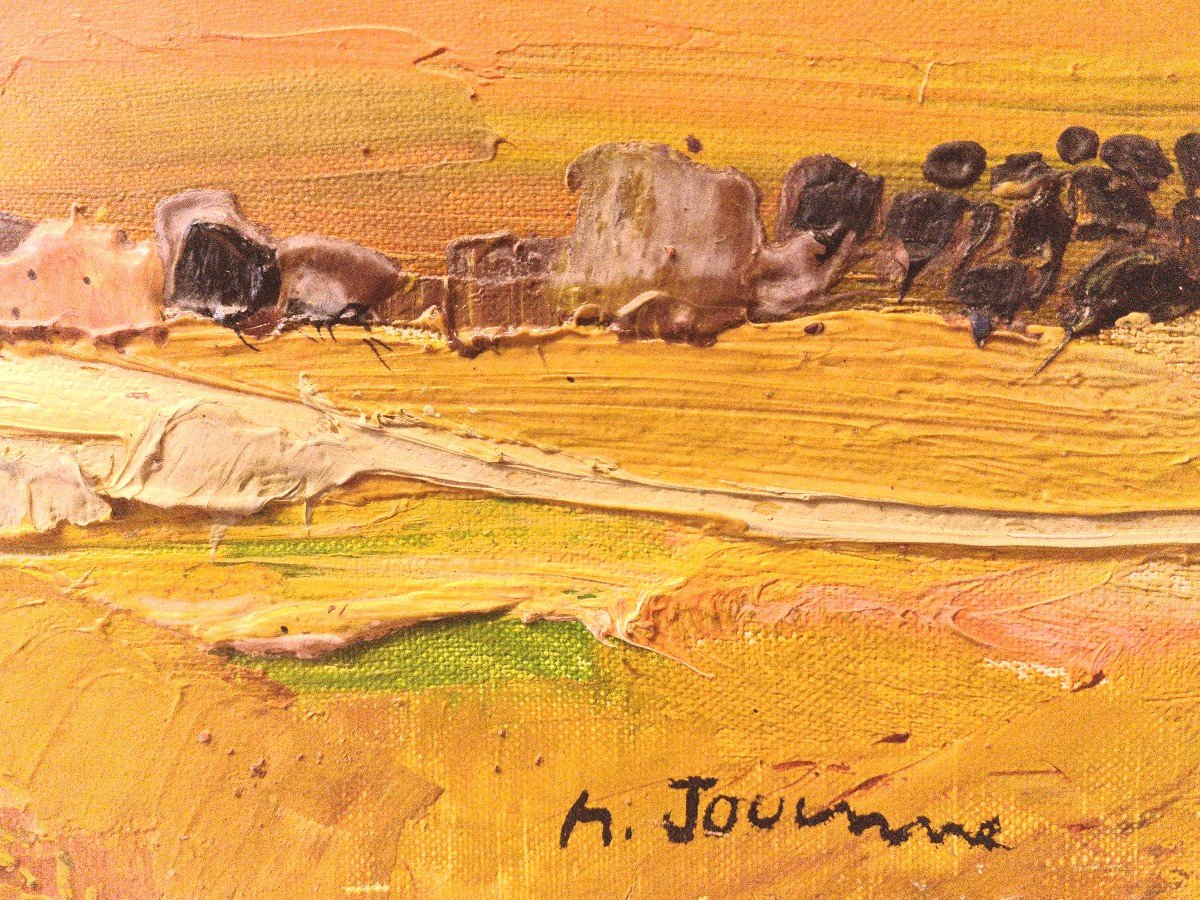 Tableau Paysage Signé Michel Jouenne -photo-3