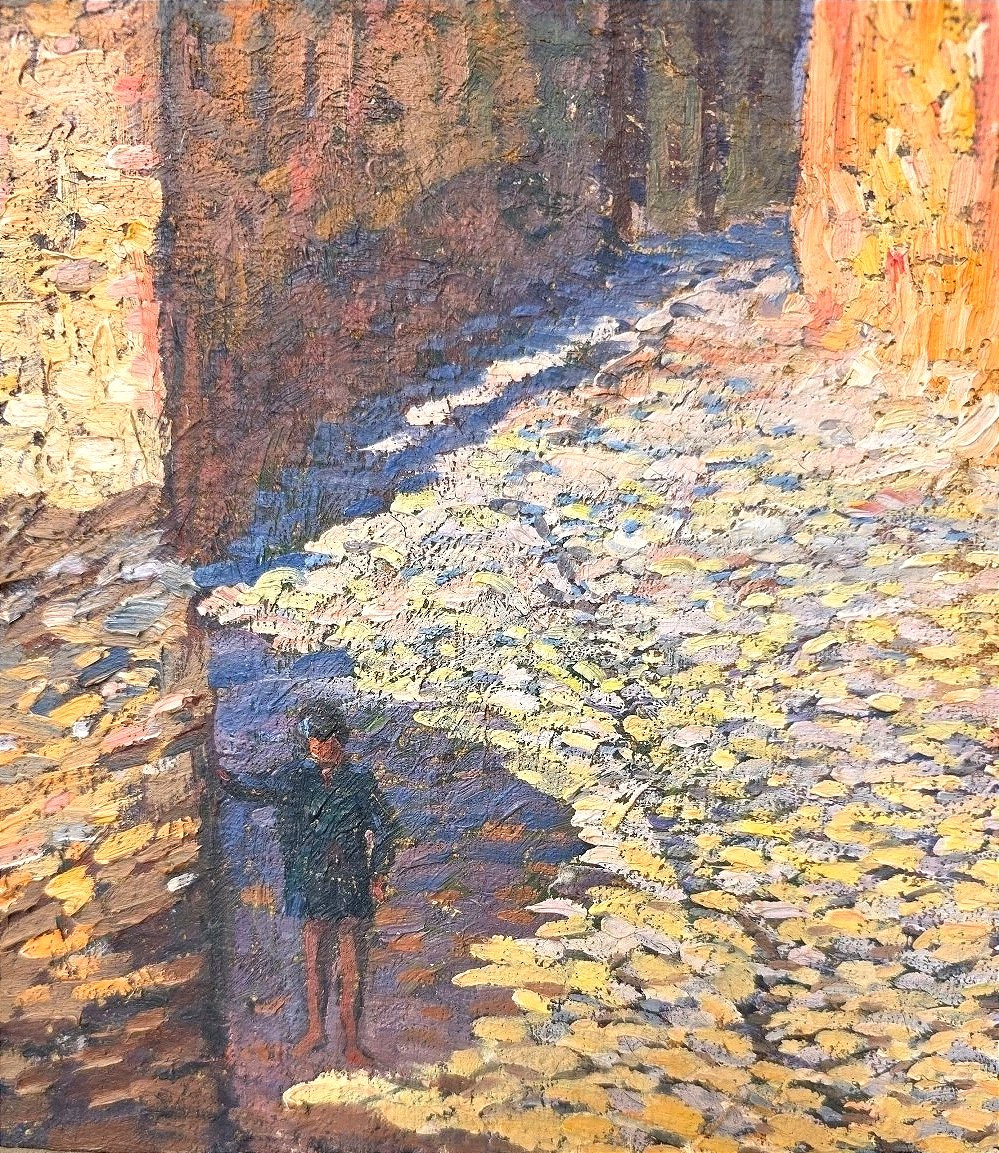 Post-impressionist Painting Of Collioures By The Painter Adrien Hamon (1875-1963) -photo-2