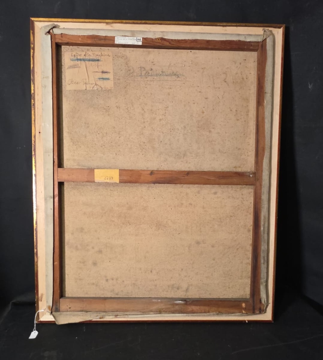 Painting Of Martigues, Church Of The Madeleine, Signed Ferdinand Olivier (1873-1957)-photo-4