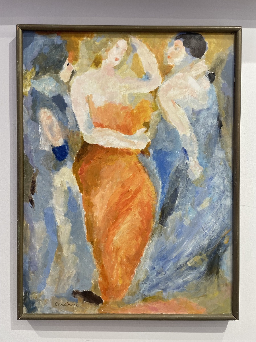 Constance Nielsen (french School, 20th Century, Student Of Marie Laurencin)-photo-2