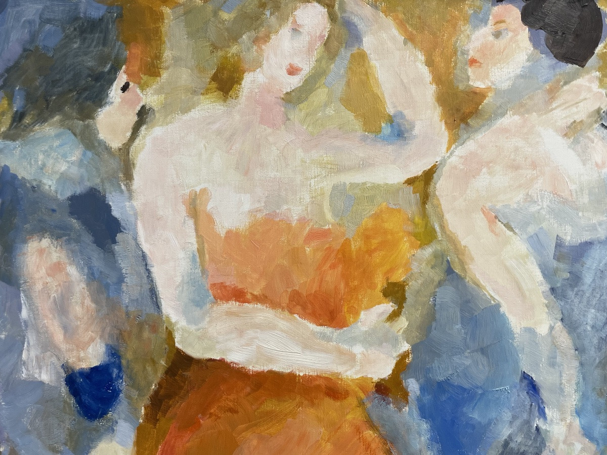 Constance Nielsen (french School, 20th Century, Student Of Marie Laurencin)-photo-3