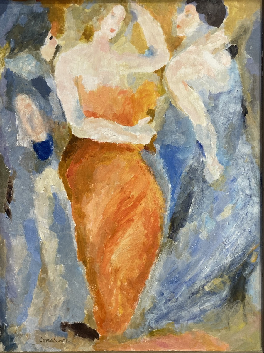 Constance Nielsen (french School, 20th Century, Student Of Marie Laurencin)-photo-2